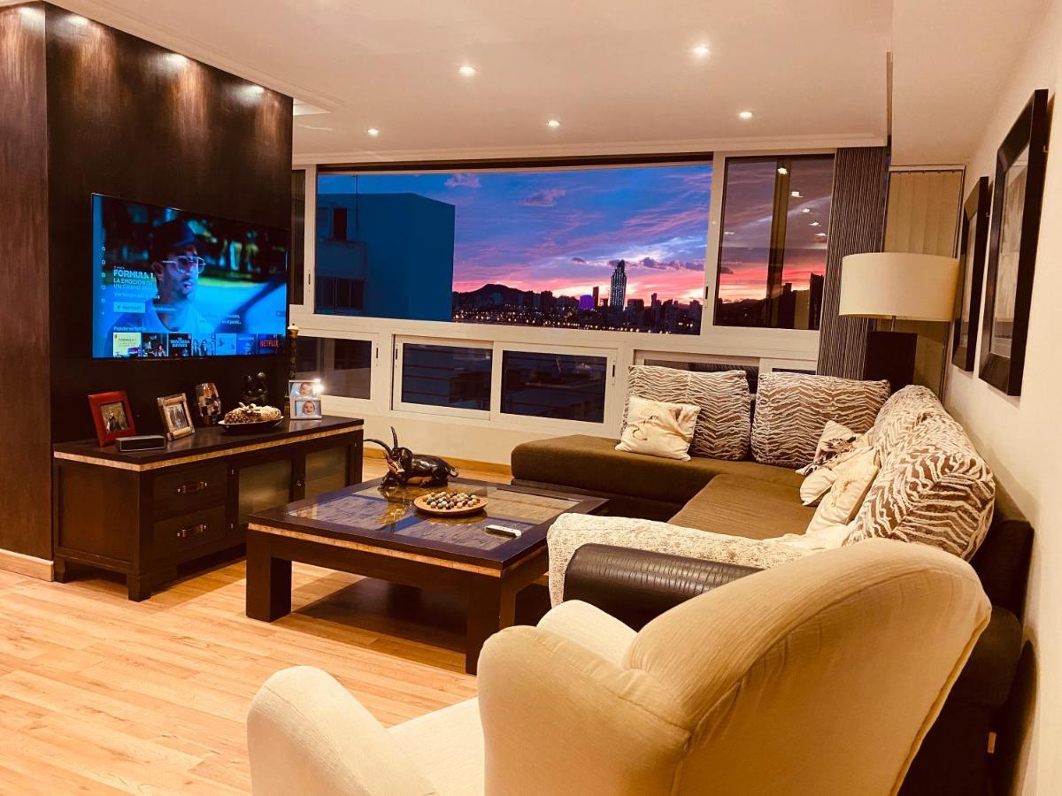 Be Luxury Apartment 20 Mts From The Beach Benidorm Kültér fotó